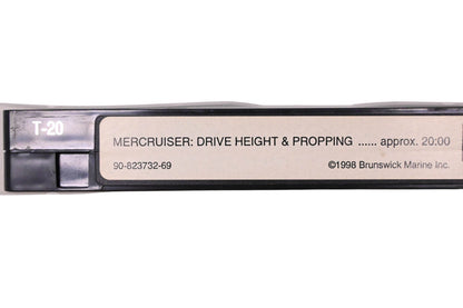 OEM Mercury 90-823732-69 Mercruiser: Drive Height & Propping VHS