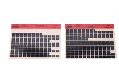 Volvo Penta 7797473-3 1998 Parts Catalog Microfiche Lot of 2 NOS