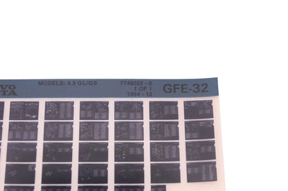 Volvo Penta 7748022-6 1994 Parts Catalog Microfiche NOS