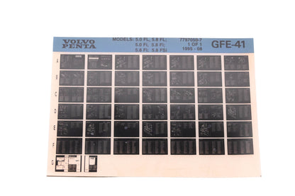 Volvo Penta 7797050-7 1995 Parts Catalog Microfiche NOS