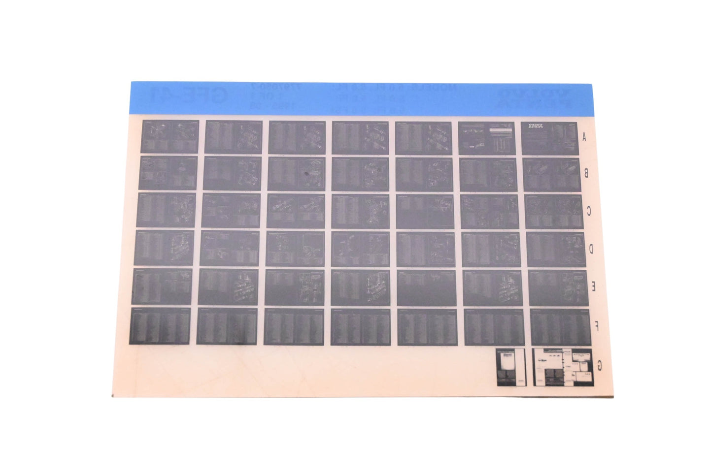 Volvo Penta 7797050-7 1995 Parts Catalog Microfiche NOS
