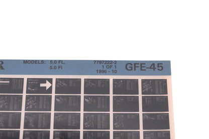Volvo Penta 7797222-2 1996 Parts Catalog Microfiche NOS