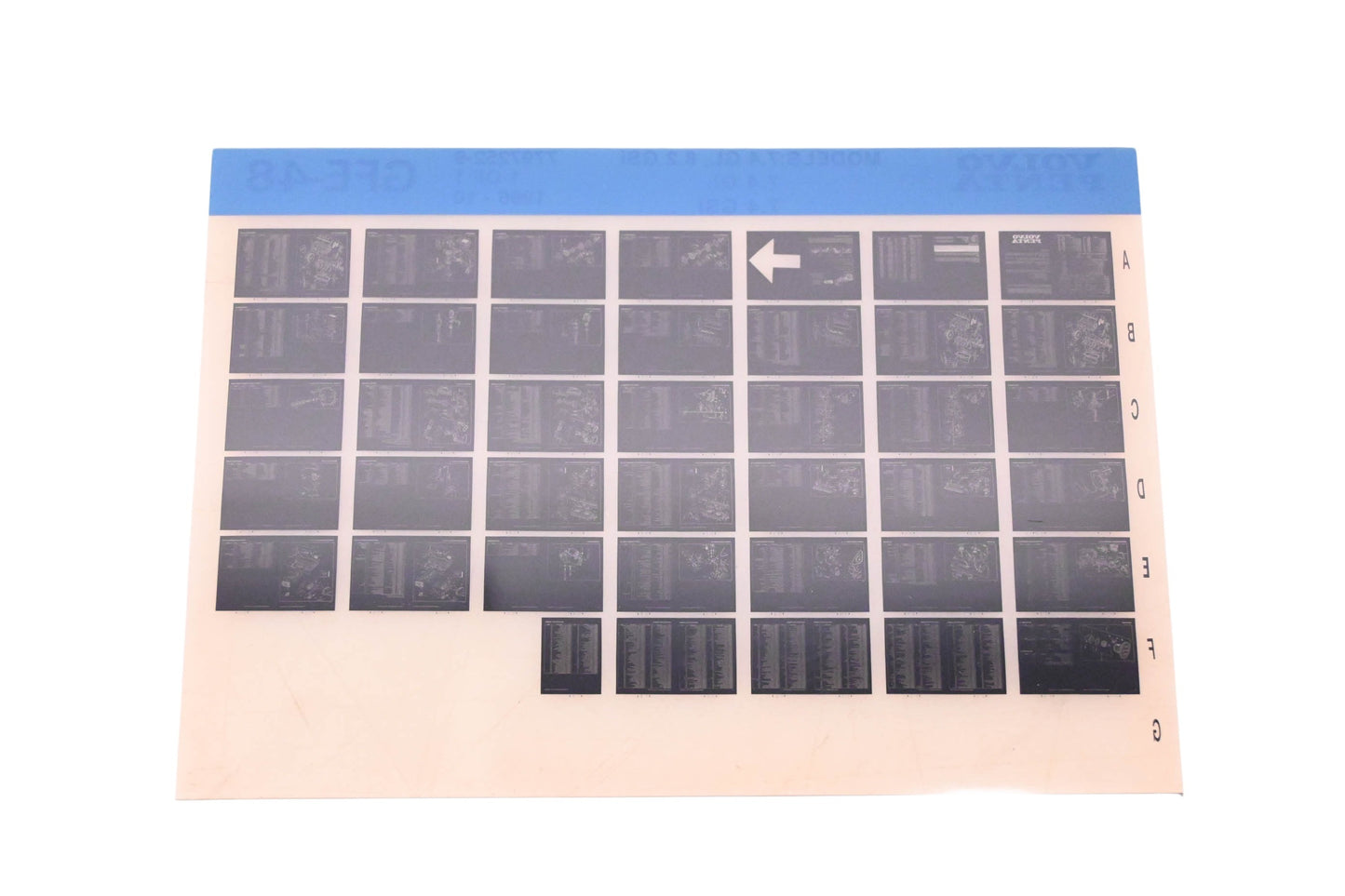 Volvo Penta 7797252-9 1996 Parts Catalog Microfiche NOS