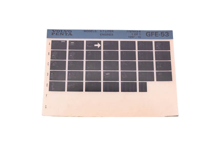 Volvo Penta 7797412-9 1997 Parts Catalog Microfiche NOS