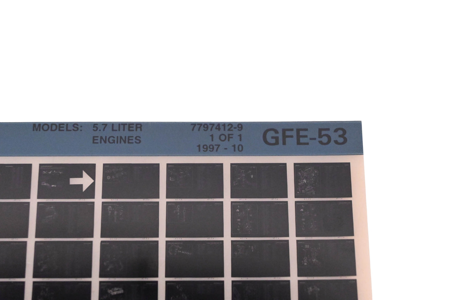 Volvo Penta 7797412-9 1997 Parts Catalog Microfiche NOS