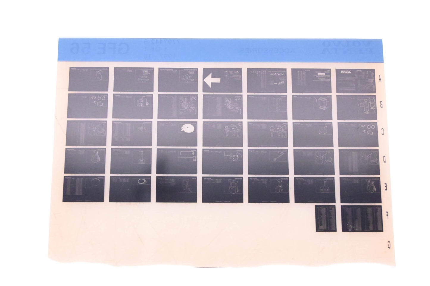 Volvo Penta 7797442-6 1997 Accessories Microfiche NOS