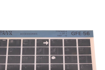 Volvo Penta 7797442-6 1997 Accessories Microfiche NOS