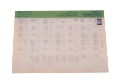 Mercruiser DP024-64 4.3L-MPI Parts Catalog Microfiche