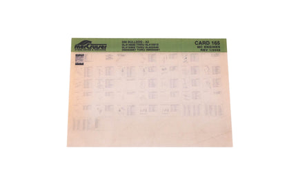 Mercruiser DP031-54 2002 500 Bulldog Parts Catalog Microfiche