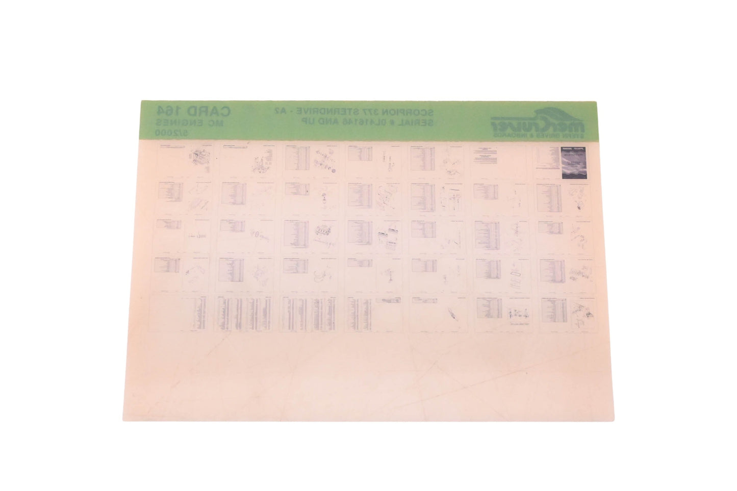 Mercruiser DP031-55 2000 Scorpion 377 Parts Catalog Microfiche