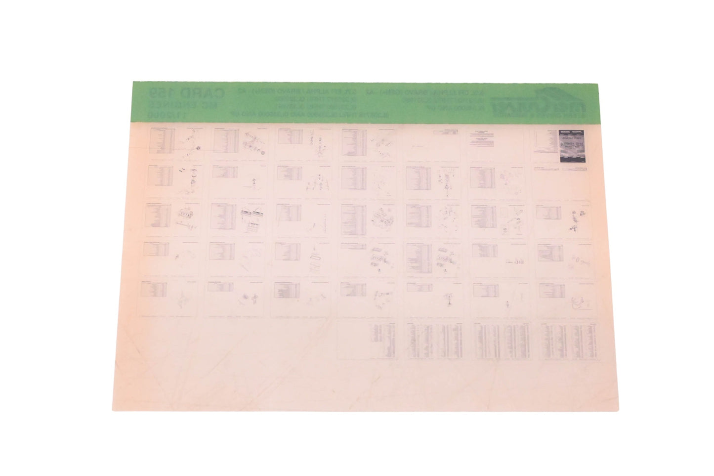 Mercruiser DP031-60 2000 5.0L/5.7L Alpha/Bravo (Gen+) Parts Catalog Microfiche