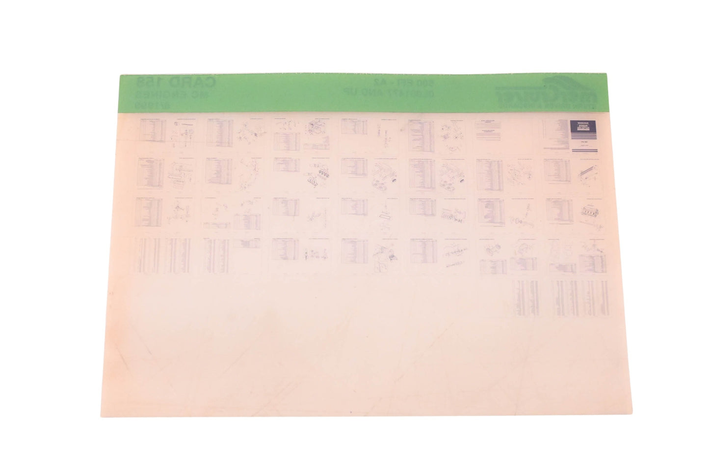 Mercruiser DP031-62 1999 500 EFI Parts Catalog Microfiche