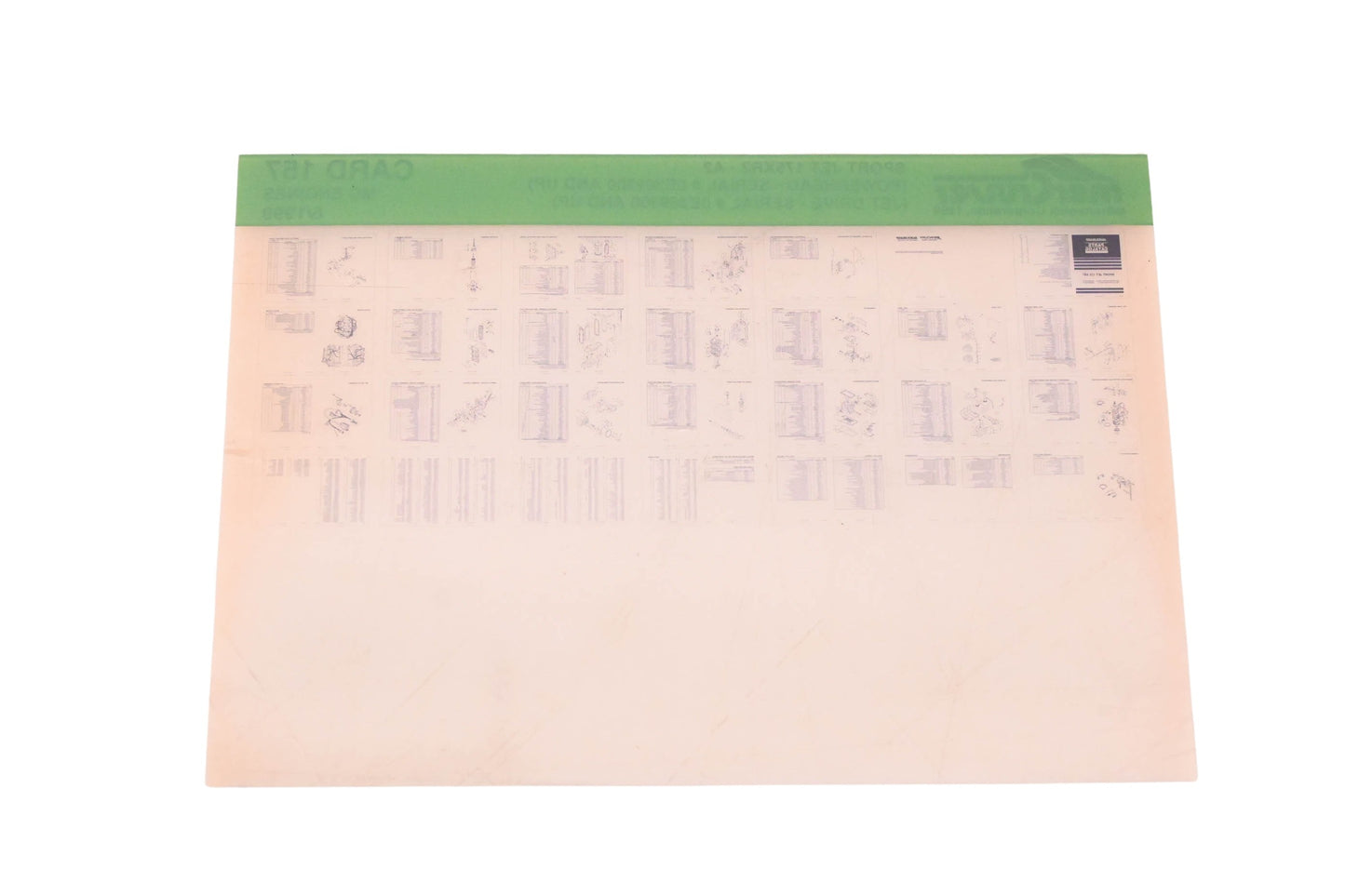 Mercruiser DP031-64 1999 Sport Jet 175XR2 Parts Catalog Microfiche