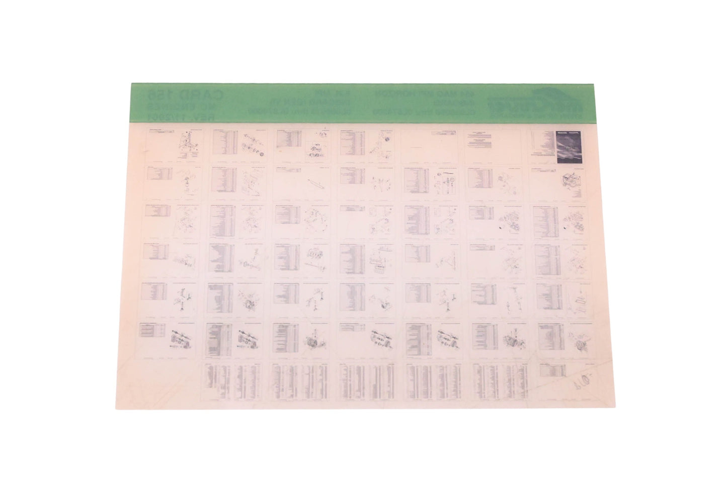 Mercruiser DP031-65 2001 454 MAG MPI Horizon Parts Catalog Microfiche