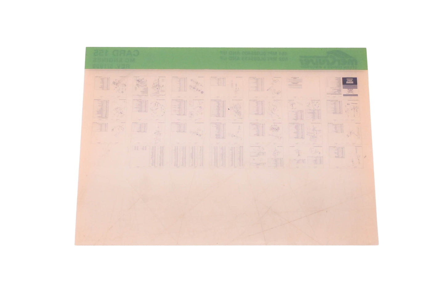 Mercruiser DP031-68 1999 454/502 Parts Catalog Microfiche