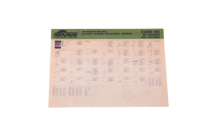 Mercruiser DP031-69 2002 350 Magnum MPI MCM Parts Catalog Microfiche