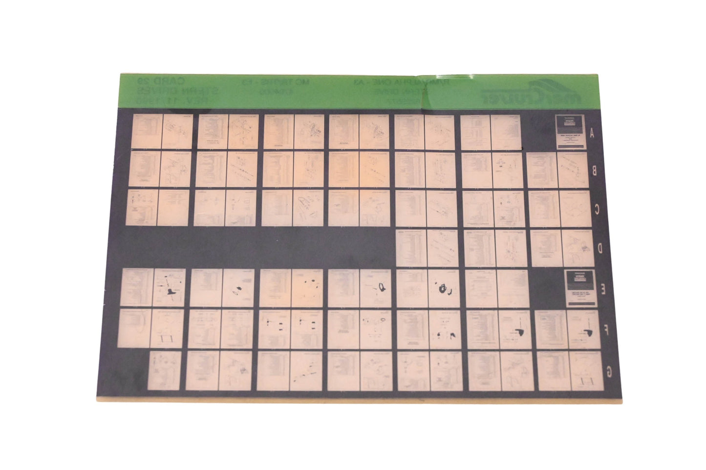 Mercruiser DP031-78 1990 R/MR/Alpha One Parts Catalog Microfiche