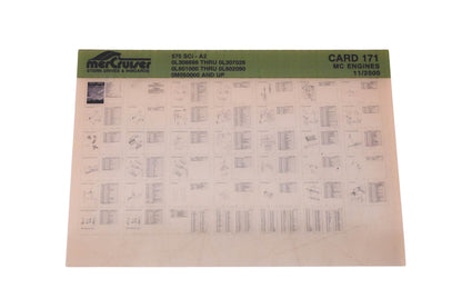 Mercruiser DP031-89 2000 575 Scio Parts Catalog Microfiche
