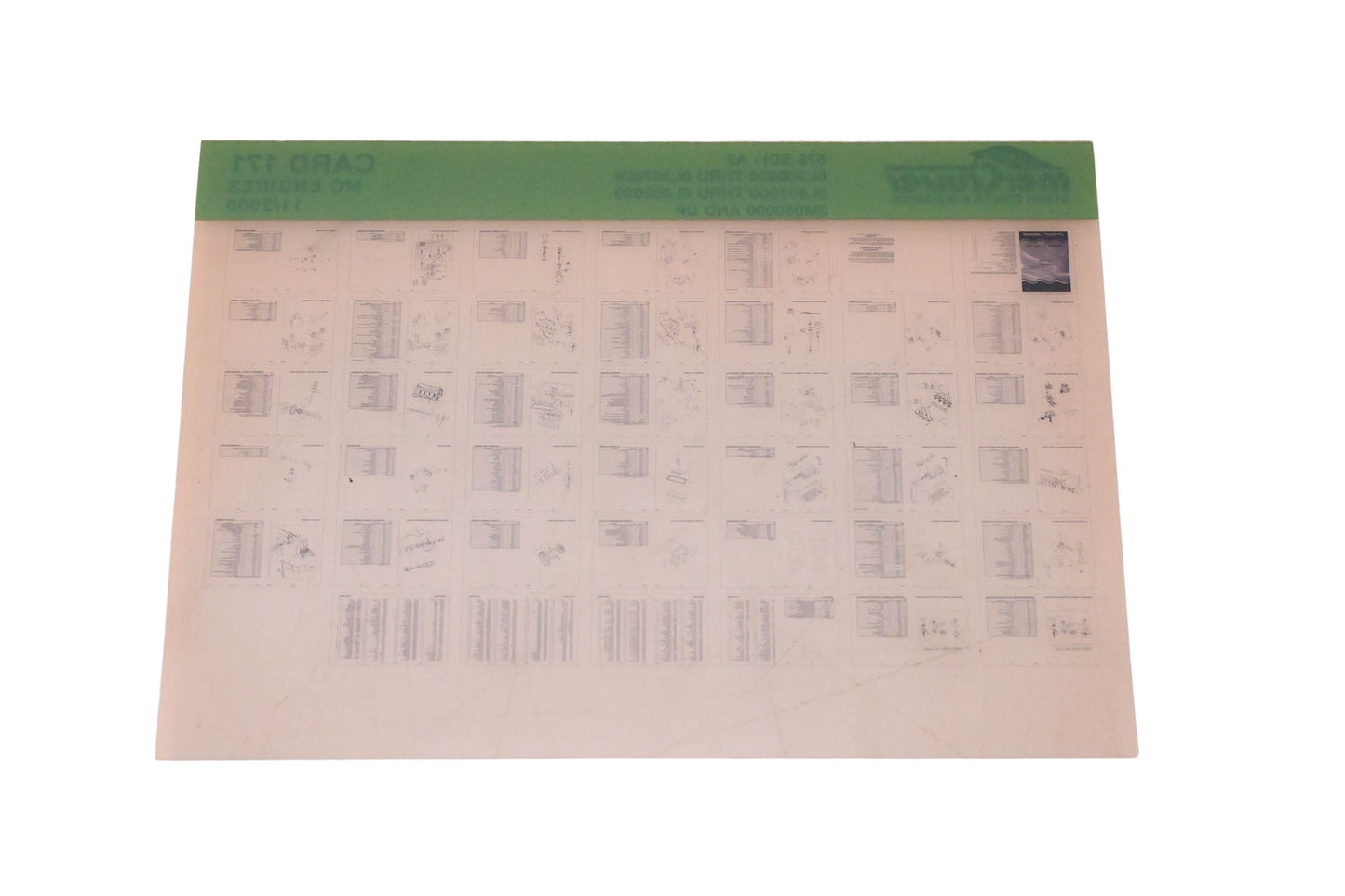 Mercruiser DP031-89 2000 575 Scio Parts Catalog Microfiche