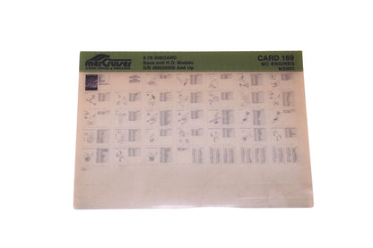 Mercruiser DP031-92 2001 8.1S Inboard Parts Catalog Microfiche