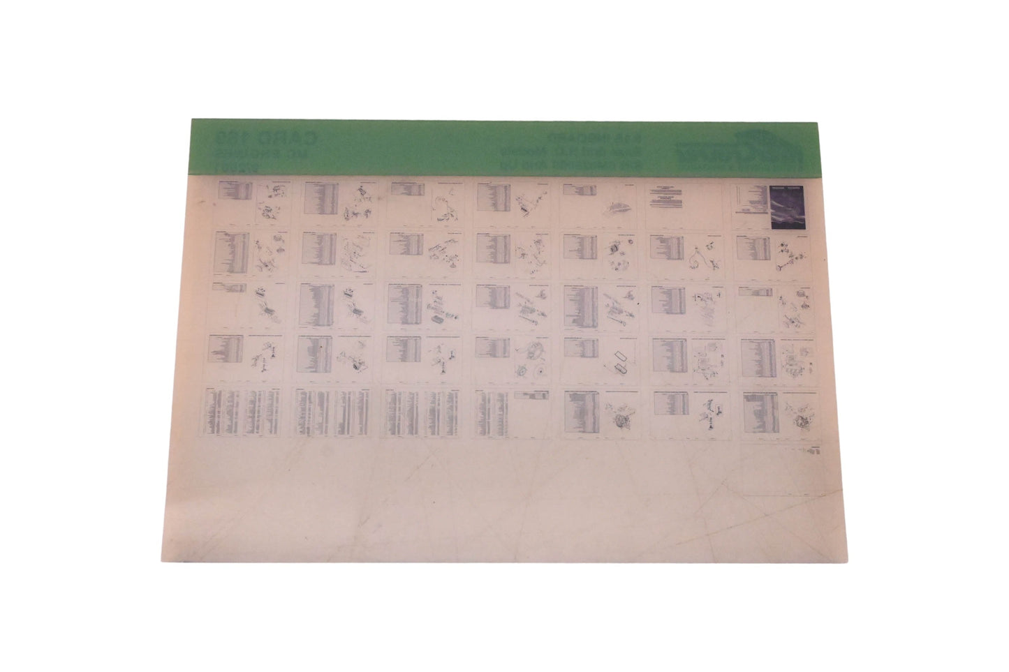 Mercruiser DP031-92 2001 8.1S Inboard Parts Catalog Microfiche