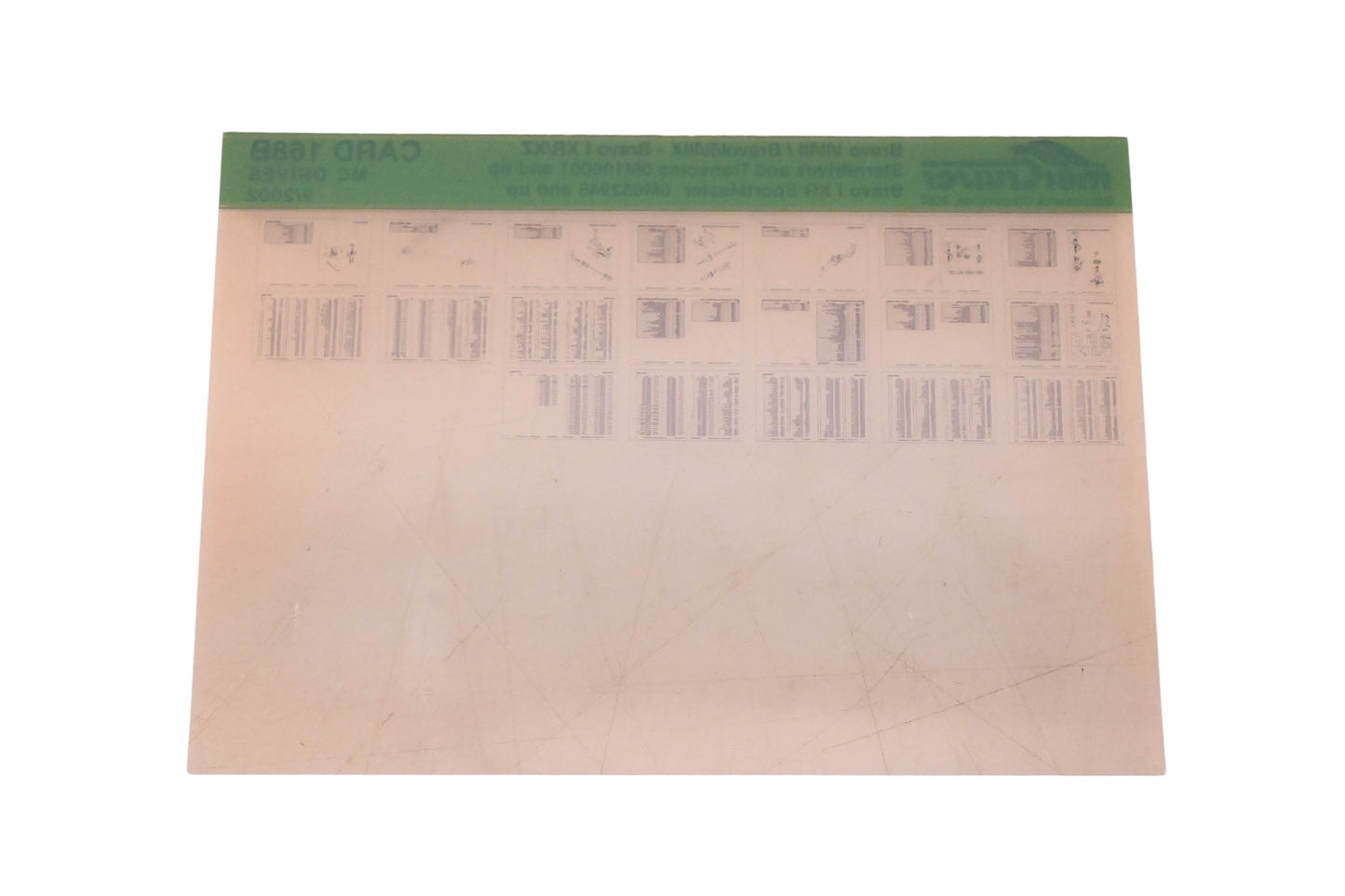 Mercruiser DP031-94 2002 Bravo I/II/III / Bravo I/II/IIIX -Bravo XR/XZ Parts Catalog Microfiche