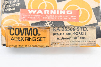 AE Autoparts RA.25566, RA25566 Morris 80.251mm/3.1595" Piston Ring Kit NOS