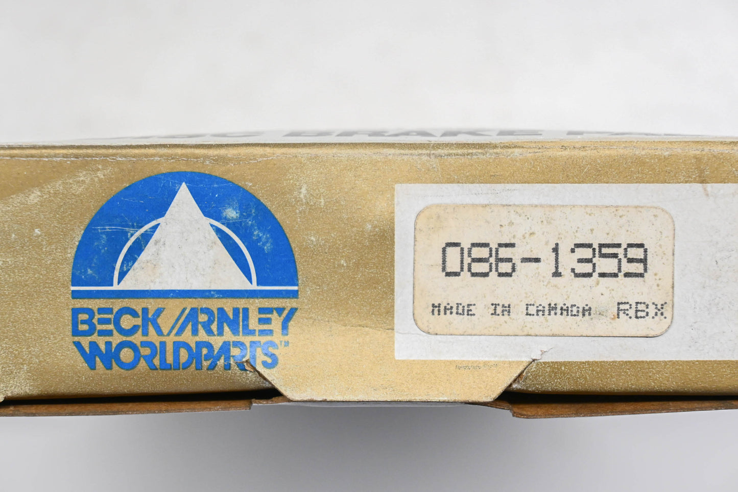 Beck/Arnley 086-1359, MX388 Super Deluxe Non-Asbestos Disc Brake Pad Kit NOS