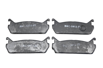 Beck/Arnley 087-1389 Silver Supreme Semi-Metallic Non-Asbestos Brake Pad Kit NOS