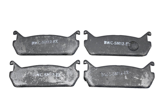 Beck/Arnley 087-1389 Silver Supreme Semi-Metallic Non-Asbestos Brake Pad Kit NOS