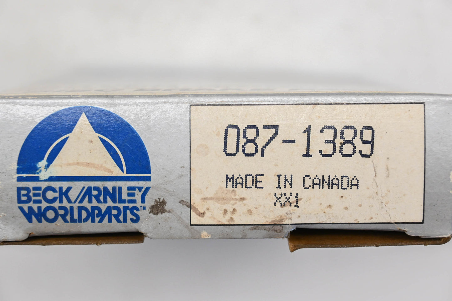 Beck/Arnley 087-1389 Silver Supreme Semi-Metallic Non-Asbestos Brake Pad Kit NOS