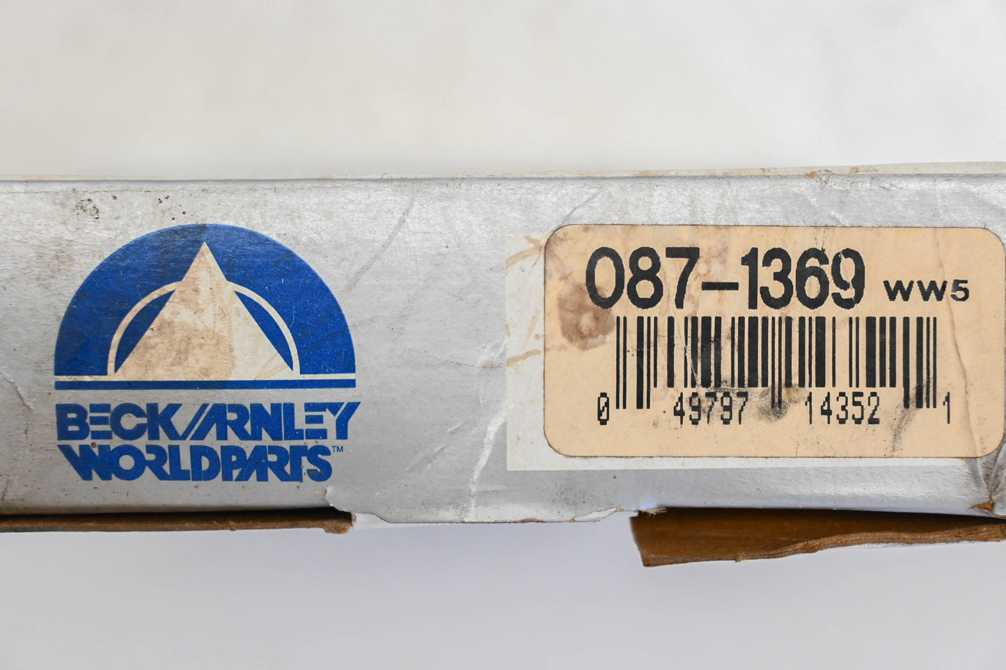 Beck/Arnley 087-1369 Silver Supreme Semi-Metallic Non-Asbestos Brake Pad Kit NOS