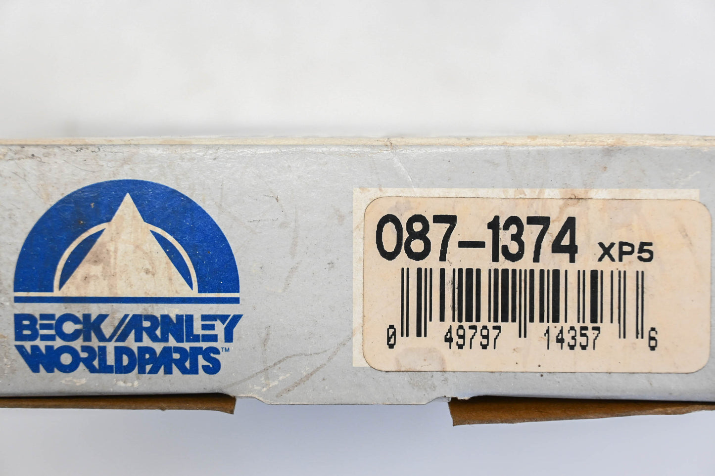 Beck/Arnley 087-1374 Silver Supreme Semi-Metallic Non-Asbestos Brake Pad Kit NOS