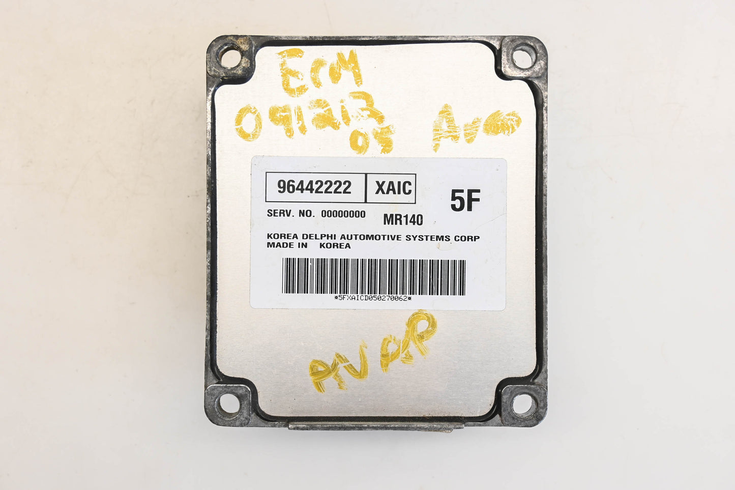 Delphi 96442222, MR140 Chevrolet Aveo Electronic Control Module