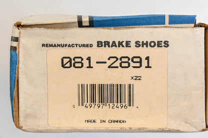 Beck/Arnley 081-2891 Remanufactured Drum Brake Shoe Kit NOS