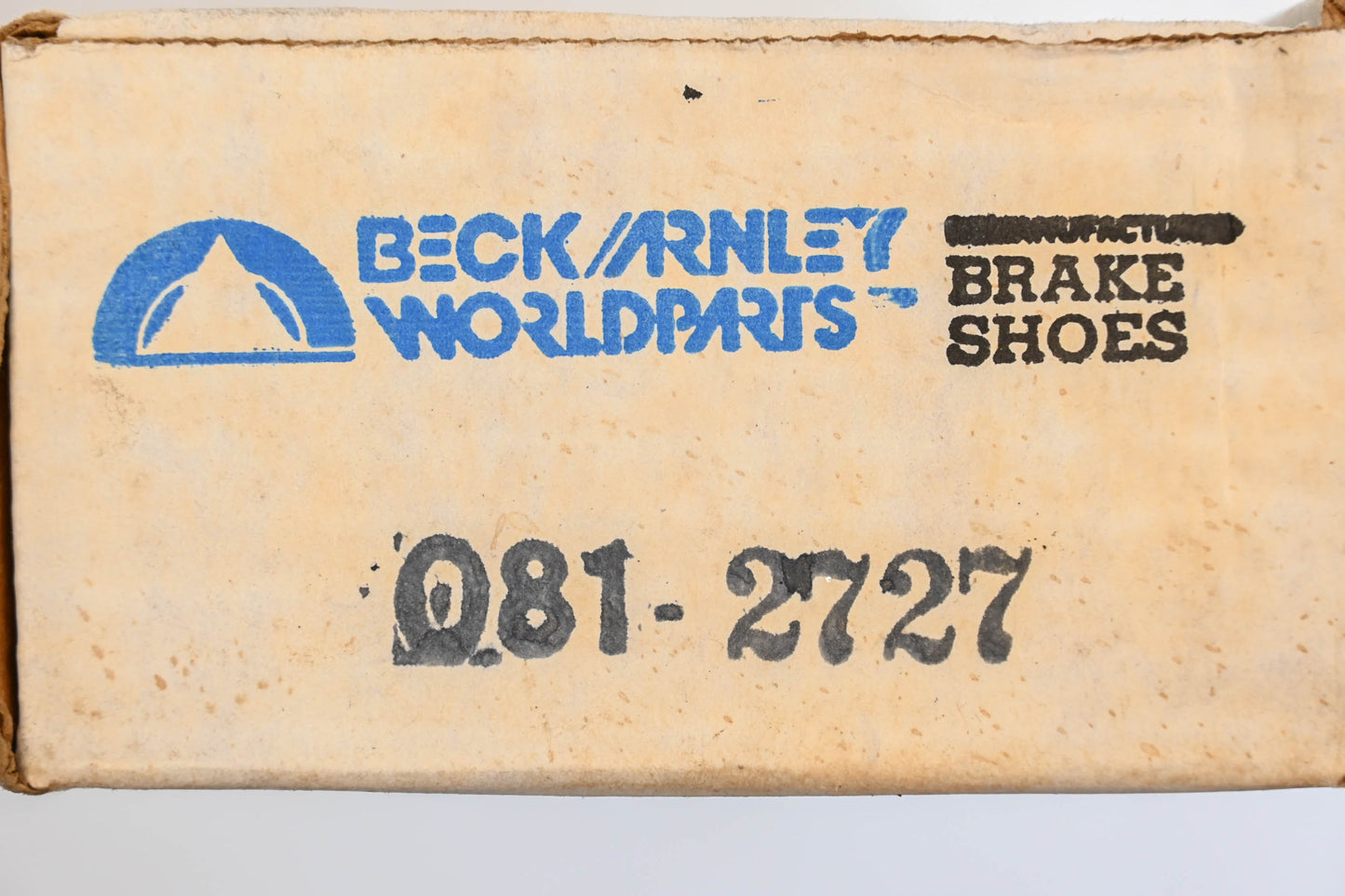Beck/Arnley 081-2727 Remanufactured Drum Brake Shoe Kit NOS