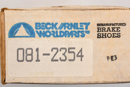 Beck/Arnley 081-2354 Remanufactured Drum Brake Shoe Kit NOS
