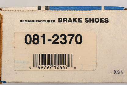 Beck/Arnley 081-2370 Remanufactured Drum Brake Shoe Kit NOS