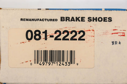 Beck/Arnley 081-2222 Remanufactured Drum Brake Shoe Kit NOS
