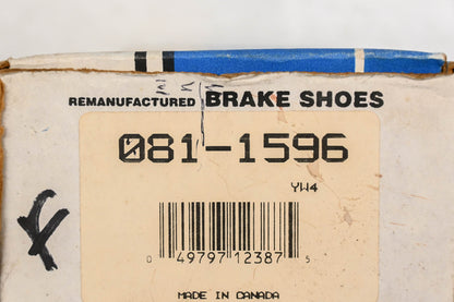 Beck/Arnley 081-1596 Remanufactured Drum Brake Shoe Kit NOS