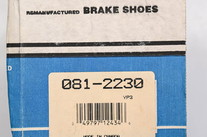 Beck/Arnley 081-2230 Remanufactured Toyota Drum Brake Shoe Kit NOS