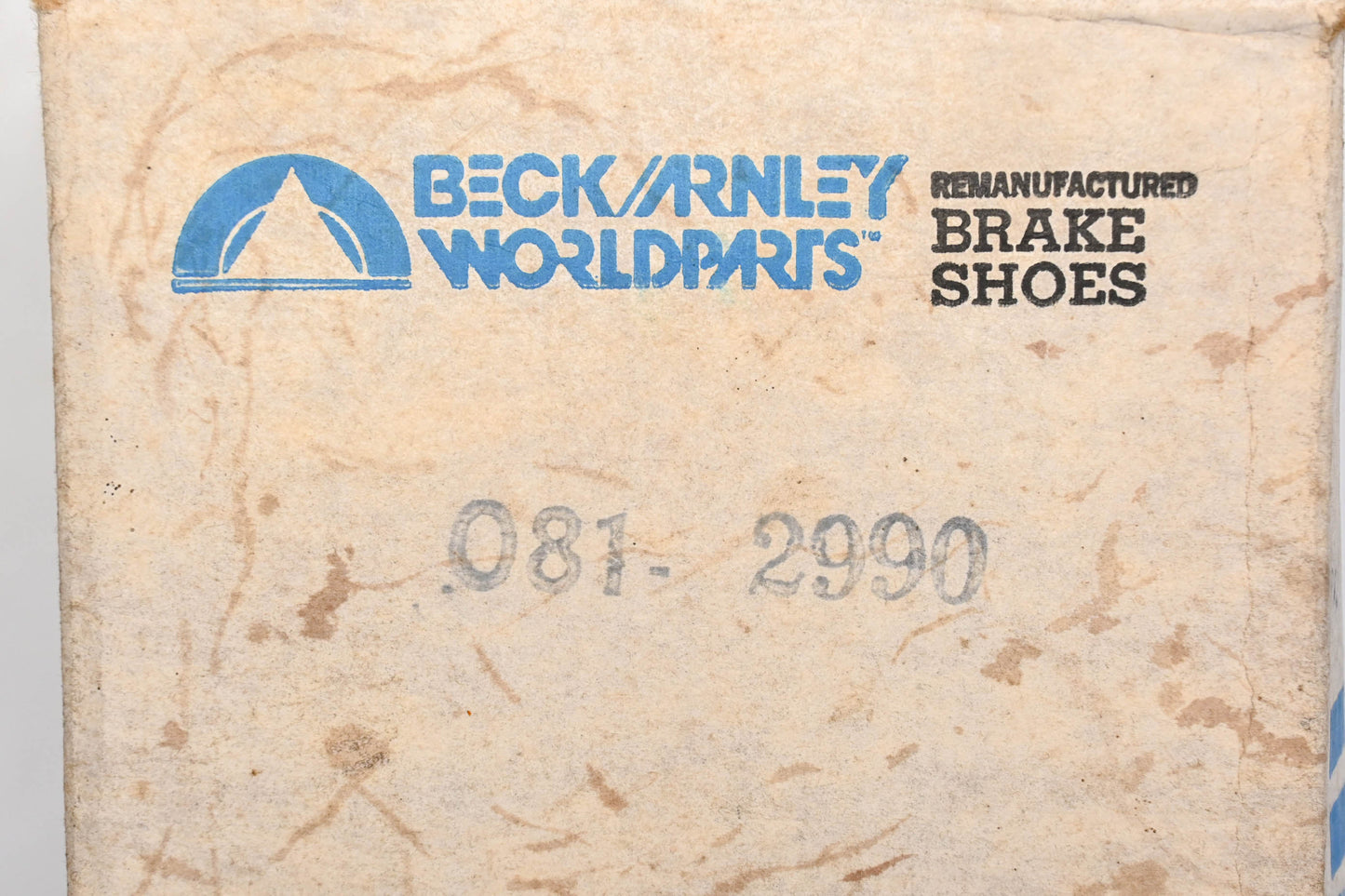Beck/Arnley 081-2990 Remanufactured Drum Brake Shoe Kit NOS
