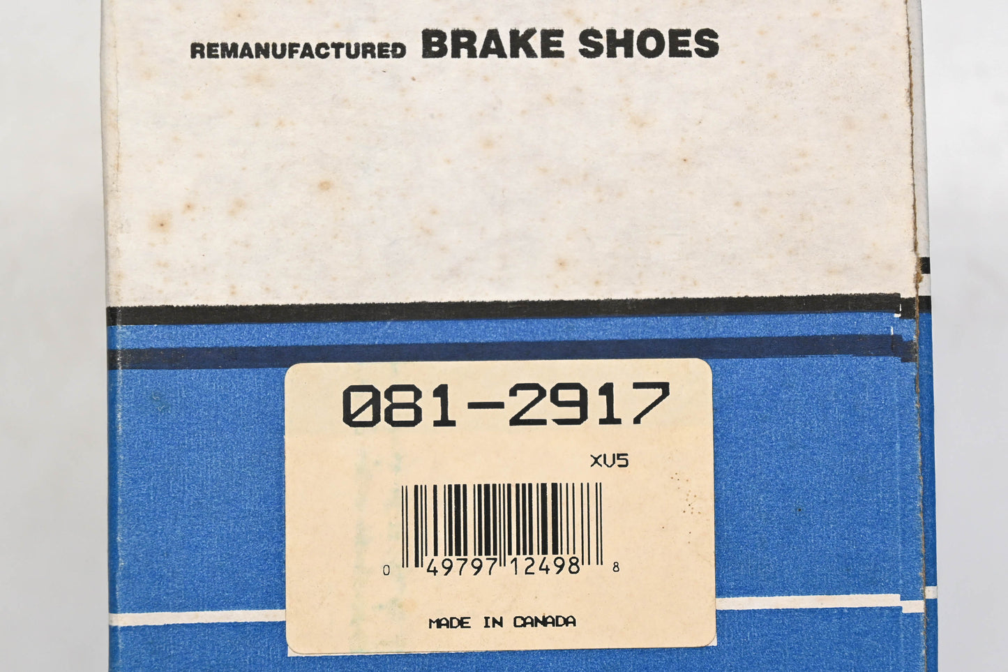 Beck/Arnley 081-2917 Remanufactured Drum Brake Shoe Kit NOS