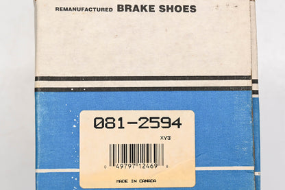 Beck/Arnley 081-2594 Remanufactured Drum Brake Shoe Kit NOS