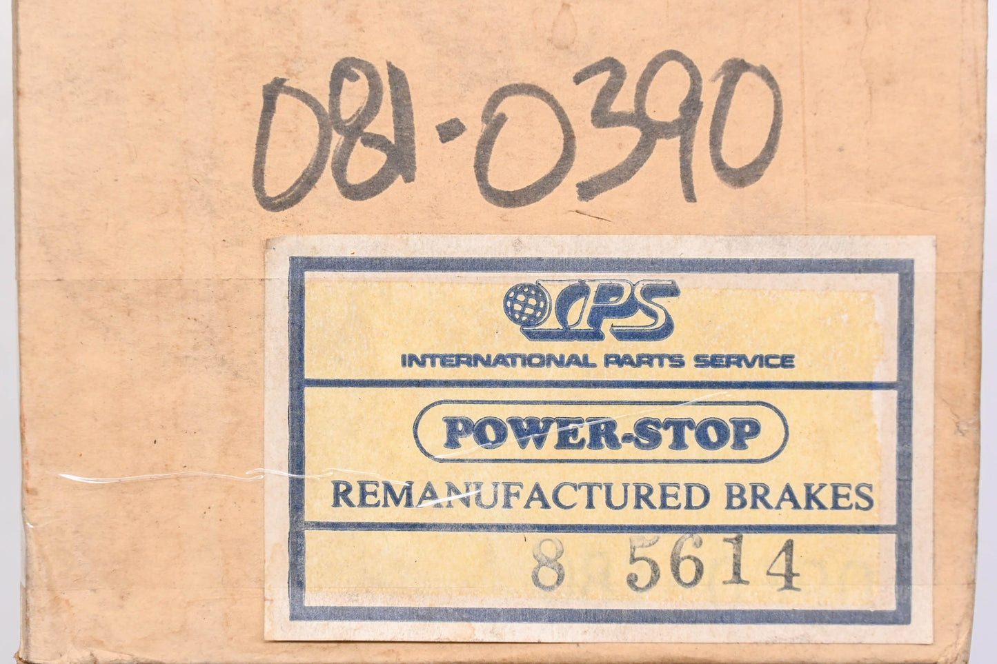 IPS 081-0390, 8 5614 Remanufactured Drum Brake Shoe Kit