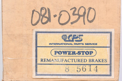 IPS 081-0390, 8 5614 Remanufactured Drum Brake Shoe Kit
