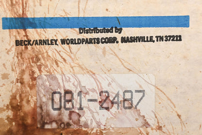 Beck/Arnley 081-2487 Remanufactured Drum Brake Shoe Kit NOS