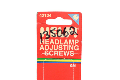 Motormite 42124, 135062 Help! GM Headlight Adjusting Screws Qty 2 NOS