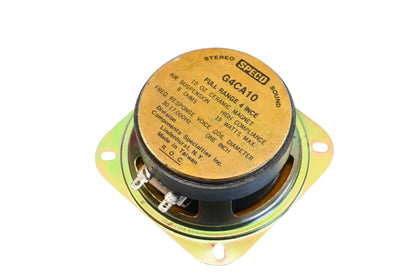 Speco G4CA10 4" Full Range Speaker NOS