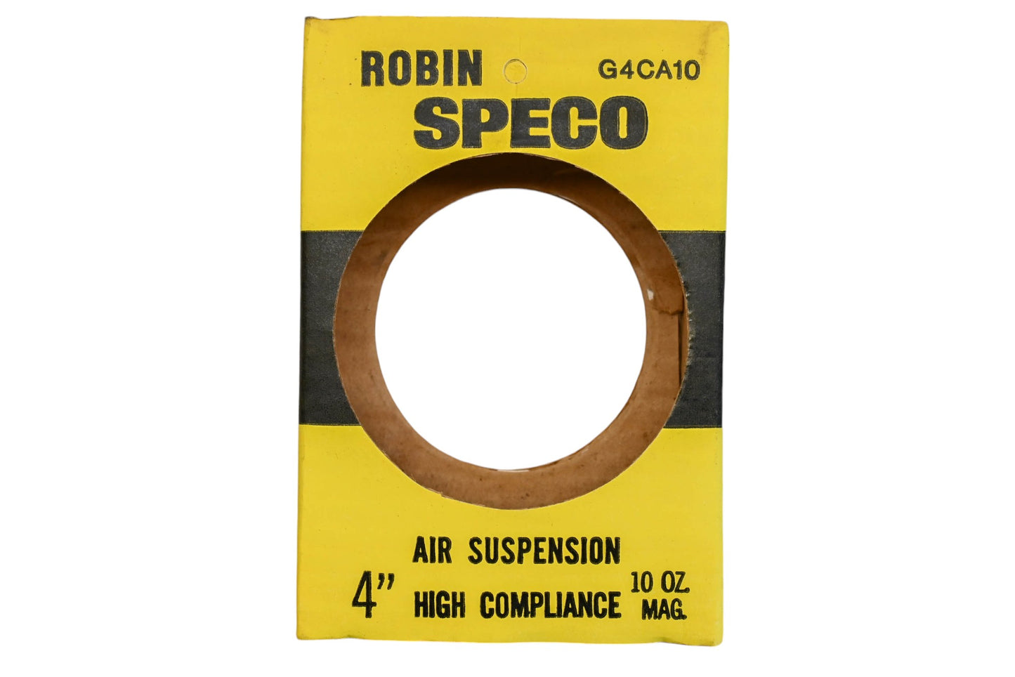 Speco G4CA10 4" Full Range Speaker NOS